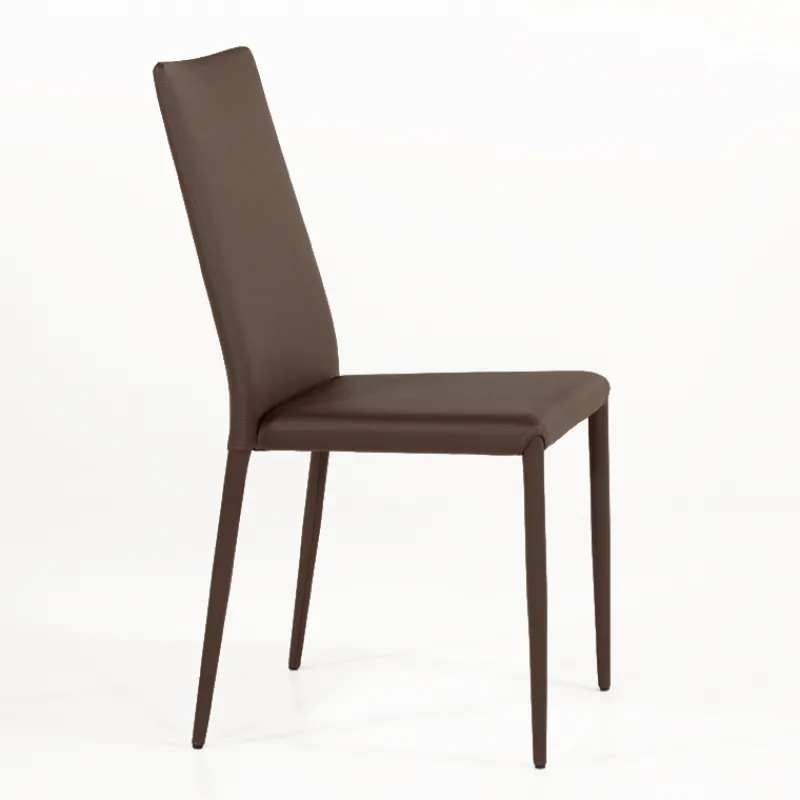 Airnova Bea Chaise contemporaine en cuir> Chaise De Cuisine|Chaise De Salle à Manger