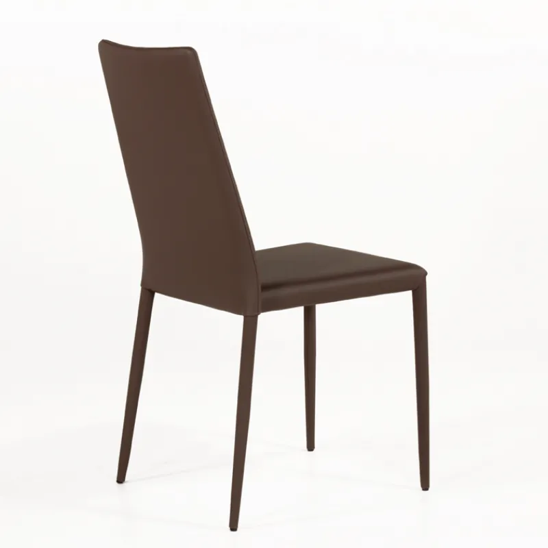 Airnova Bea Chaise contemporaine en cuir> Chaise De Cuisine|Chaise De Salle à Manger