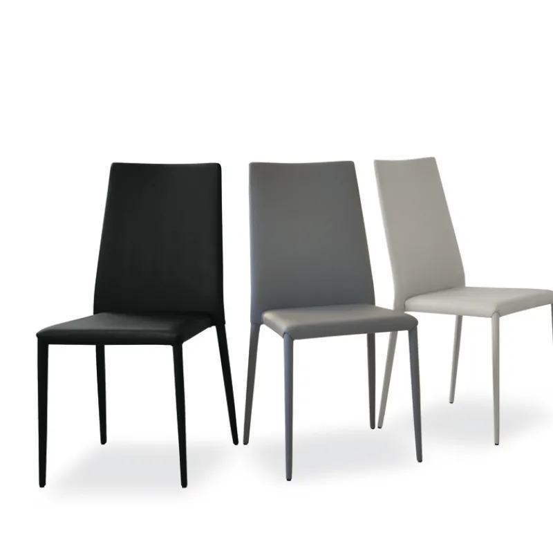 Airnova Bea Chaise contemporaine en cuir> Chaise De Cuisine|Chaise De Salle à Manger