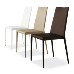 Airnova Bea Chaise contemporaine en cuir><noscript><img width=