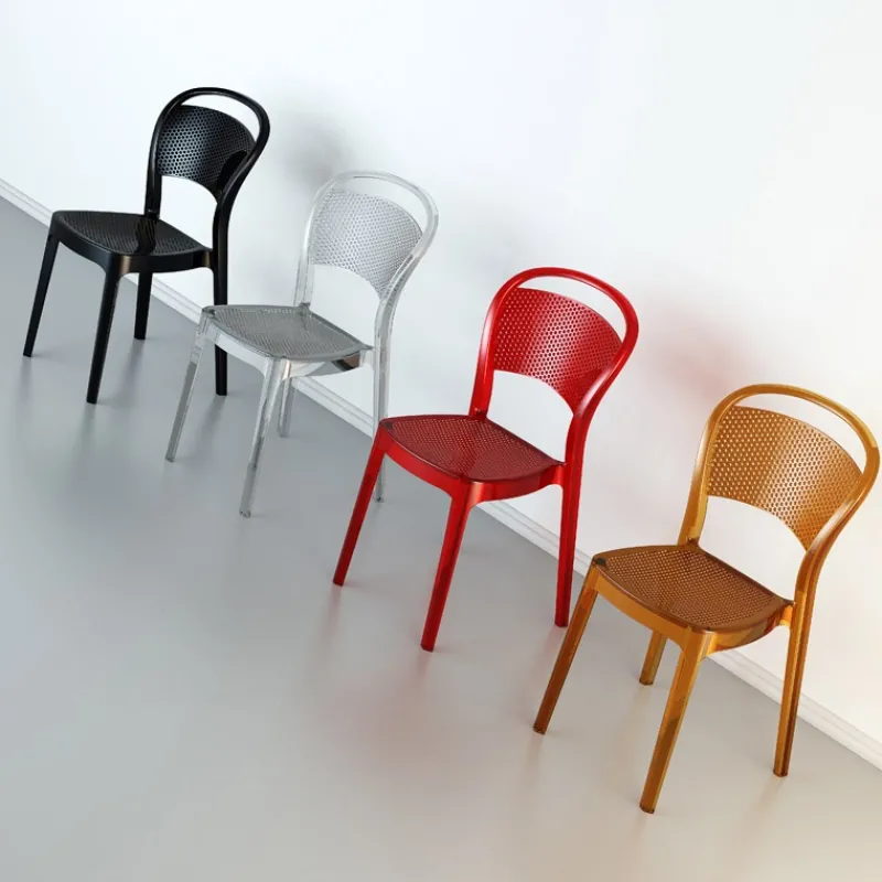 Bee Chaise moderne en polycarbonate> Chaise De Cuisine|Chaise De Salle à Manger