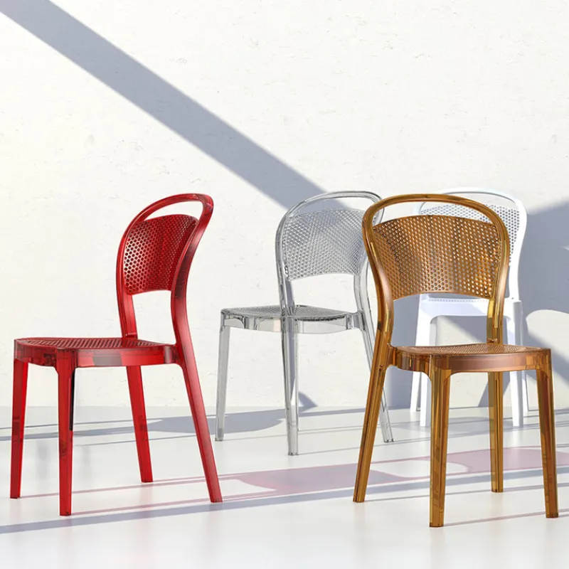 Bee Chaise moderne en polycarbonate> Chaise De Cuisine|Chaise De Salle à Manger