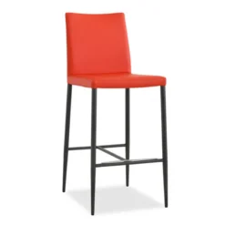 Airnova Beo Tabouret contemporain italien en cuir> Tabouret Snack (assise +/- 65 Cm)|Tabouret De Bar (assise +/- 80 Cm)
