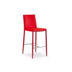 Airnova Beo Tabouret contemporain italien en cuir><noscript><img width=