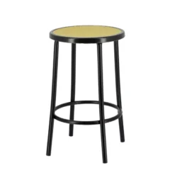 Rodet Bistro Tabouret bistrot sans dossier assise imitation cannage fabriqué en France> Tabouret Snack (assise +/- 65 Cm)|Tabouret De Bar (assise +/- 80 Cm)