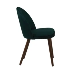 Sessio Bistrot Chaise cosy en tissu avec pieds en bois><noscript><img width=