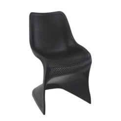 Bloom Chaise de jardin design ajourée en polypropylène> Chaise De Jardin