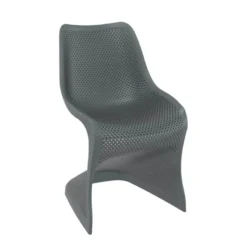 Bloom Chaise de jardin design ajourée en polypropylène><noscript><img width=