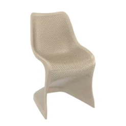 Bloom Chaise de jardin design ajourée en polypropylène><noscript><img width=