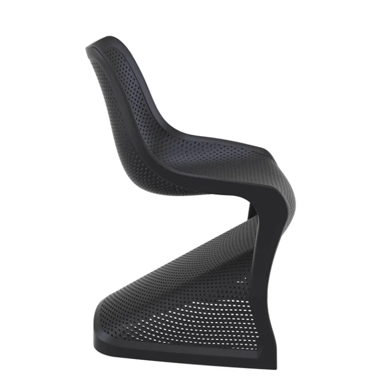 Bloom Chaise de jardin design ajourée en polypropylène> Chaise De Jardin