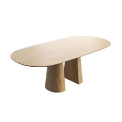Mobitec Blossom ® Table design en bois avec bords arrondis><noscript><img width=