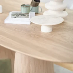 Mobitec Blossom ® Table design en bois avec bords arrondis><noscript><img width=