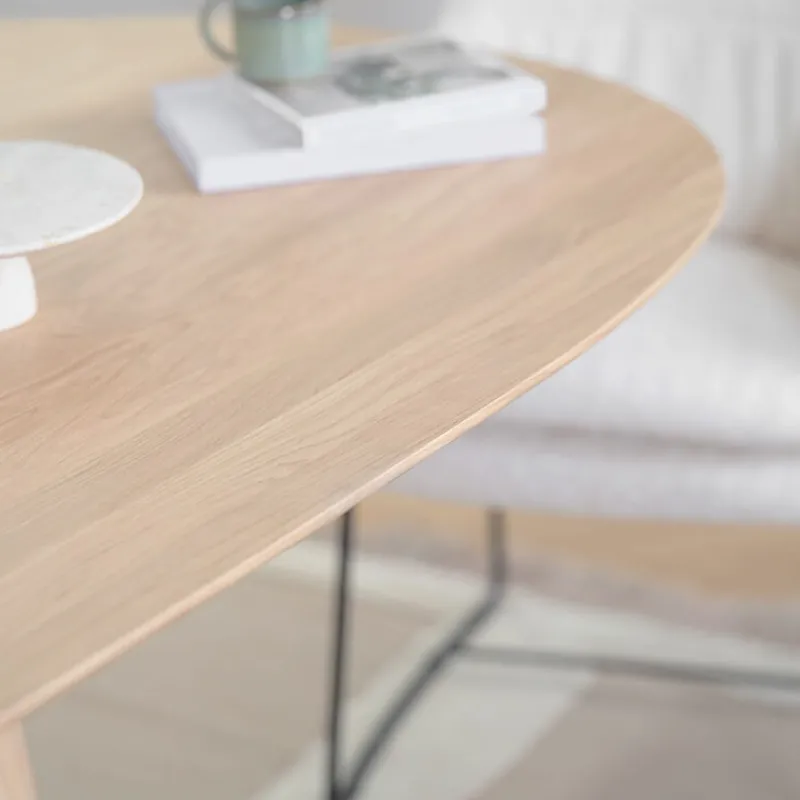 Mobitec Blossom ® Table design en bois avec bords arrondis> Table De Salle à Manger