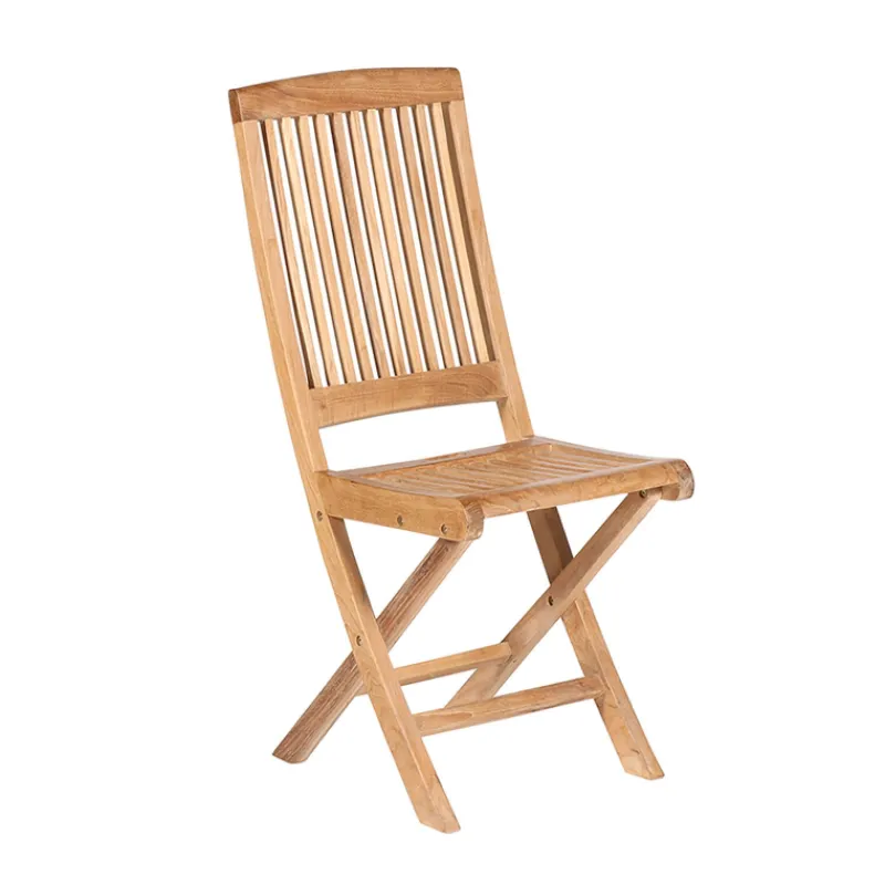 Medicis BodiniChaise de jardin pliante en teck massif> Chaise De Jardin