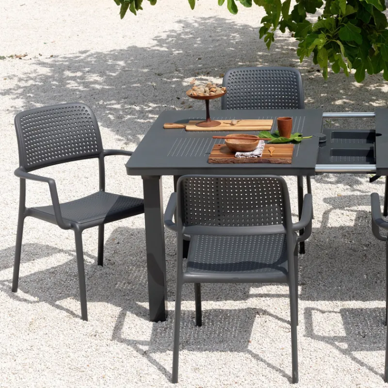 Bora Fauteuil de jardin en polypropylène> Chaise De Jardin|Fauteuil De Jardin