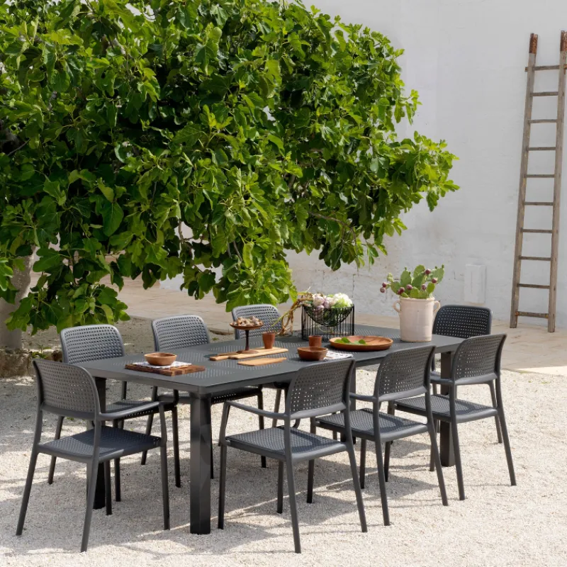 Bora Fauteuil de jardin en polypropylène> Chaise De Jardin|Fauteuil De Jardin