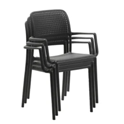 Bora Fauteuil empilable en polypropylène><noscript><img width=
