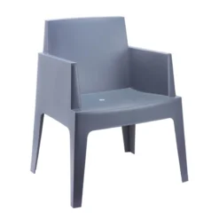 Box Fauteuil de terrasse moderne en polypropylène> Chaise De Jardin|Fauteuil De Jardin