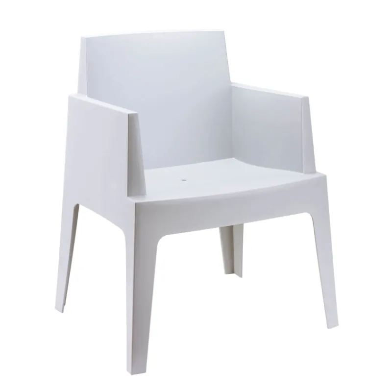 Box Fauteuil de terrasse moderne en polypropylène> Chaise De Jardin|Fauteuil De Jardin