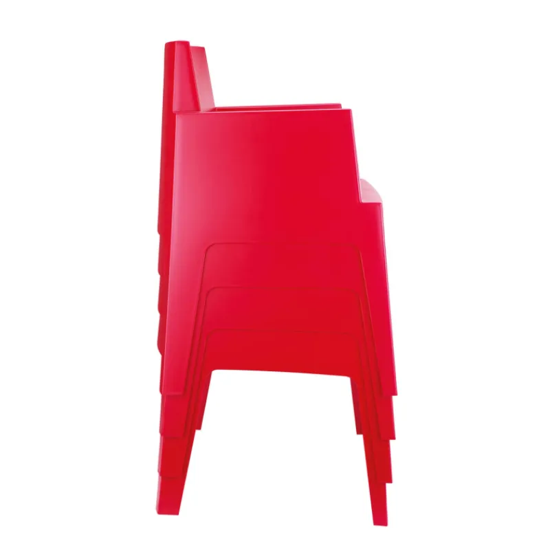 Box Fauteuil de terrasse moderne en polypropylène> Chaise De Jardin|Fauteuil De Jardin