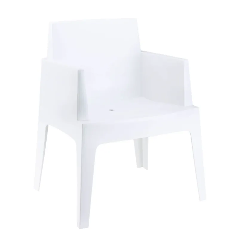 Box Fauteuil de terrasse moderne en polypropylène> Chaise De Jardin|Fauteuil De Jardin