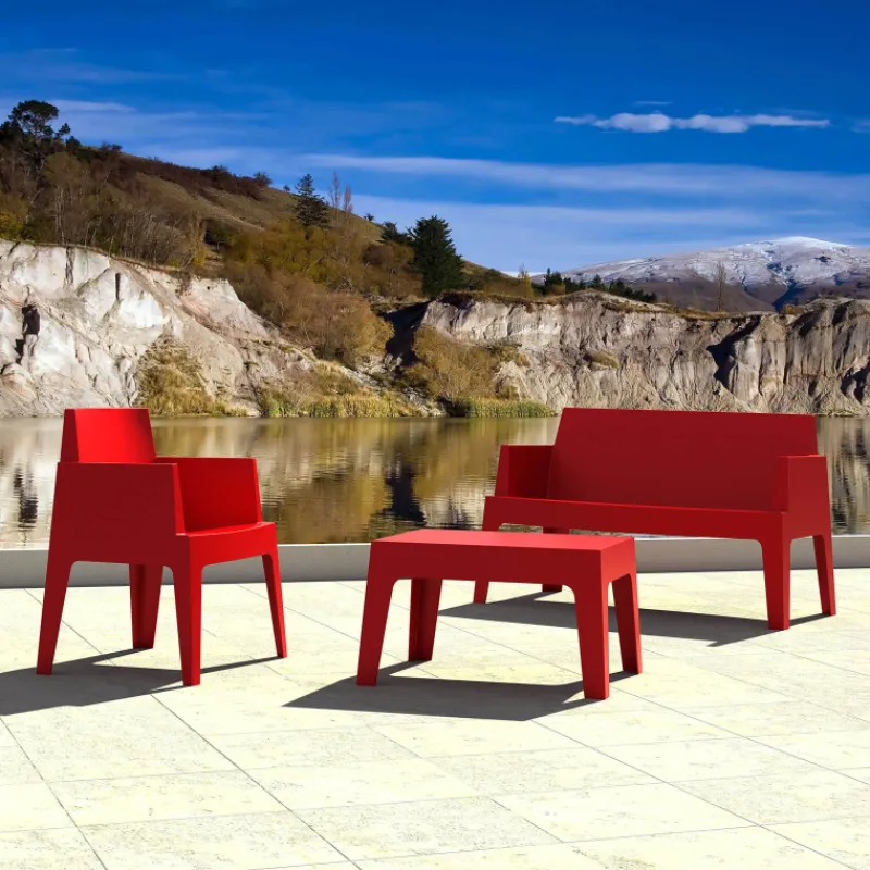 Box Fauteuil de terrasse moderne en polypropylène> Chaise De Jardin|Fauteuil De Jardin