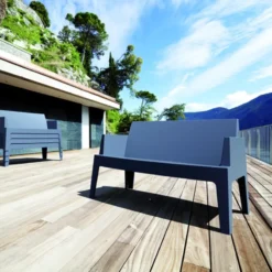Box Sofa Banquette de jardin en polypropylène> Fauteuil De Jardin