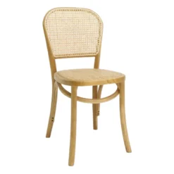 BrasserieChaise bistrot en bois et cannage><noscript><img width=