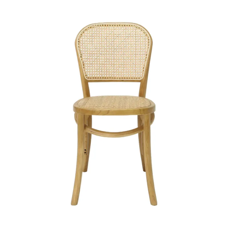 BrasserieChaise bistrot en bois et cannage> Chaise De Cuisine|Chaise De Salle à Manger