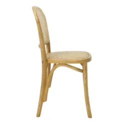 BrasserieChaise bistrot en bois et cannage><noscript><img width=