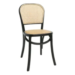 BrasserieChaise bistrot en bois et cannage><noscript><img width=