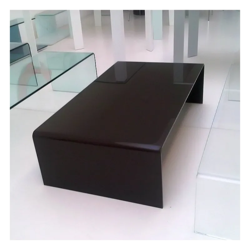 Sovet Italia Bridge Sovet® Table basse moderne rectangulaire en verre> Table De Salon