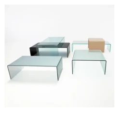 Sovet Italia Bridge Sovet® Table basse moderne carrée en verre> Table De Salon