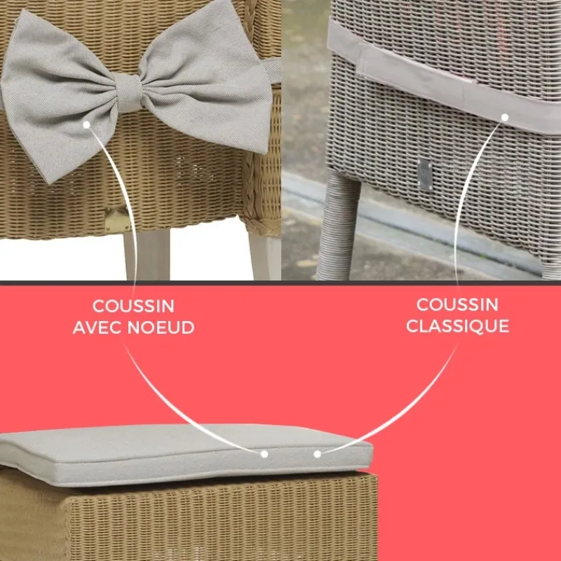 Kok BridgetChaise en loom tressé> Chaise De Salle à Manger
