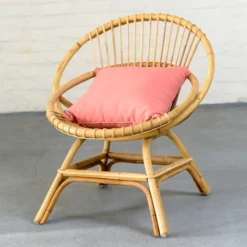 Kok BrigitteFauteuil coquille en rotin> Chaise Salon|Chaise Pour Chambre