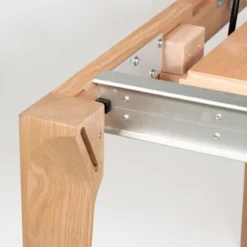 Dasras Buzz Table de salle à manger extensible en bois><noscript><img width=