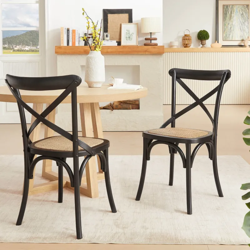 CabaretChaise style bistrot en bois> Chaise De Cuisine|Chaise De Salle à Manger