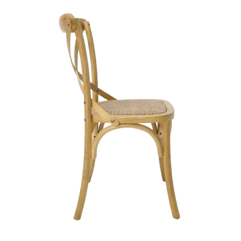 CabaretChaise style bistrot en bois> Chaise De Cuisine|Chaise De Salle à Manger