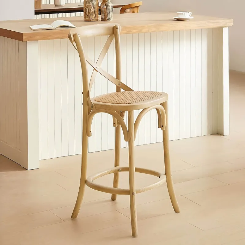 CabaretTabouret snack style bistrot en bois> Tabouret Snack (assise +/- 65 Cm)|Tabouret De Bar (assise +/- 80 Cm)
