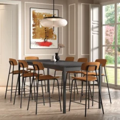 Perfecta Cabrio Table snack rectangulaire extensible en stratifié fabriquée en Belgique> Table De Salle à Manger