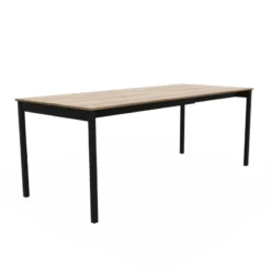 Perfecta Cabrio Table snack rectangulaire extensible en stratifié fabriquée en Belgique><noscript><img width=