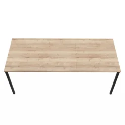 Perfecta Cabrio Table snack rectangulaire extensible en stratifié fabriquée en Belgique><noscript><img width=