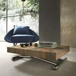 Altacom Calypso Table relevable design avec rallonges fabrication italienne> Table De Salle à Manger|Table De Salon