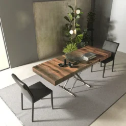 Altacom Calypso Table relevable design avec rallonges fabrication italienne><noscript><img width=