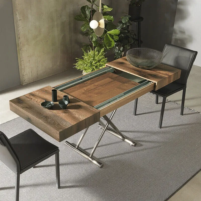 Altacom Calypso Table relevable design avec rallonges fabrication italienne> Table De Salle à Manger|Table De Salon