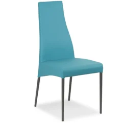Airnova Carla Chaise de salle à manger italienne en synthétique> Chaise De Cuisine|Chaise De Salle à Manger