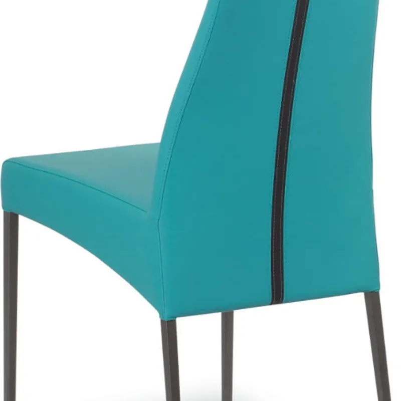 Airnova Carla Chaise en cuir de salle à manger italienne> Chaise De Salle à Manger