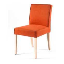 Sessio Carpe Chaise contemporaine en tissu et bois> Chaise De Salle à Manger|Chaise Salon