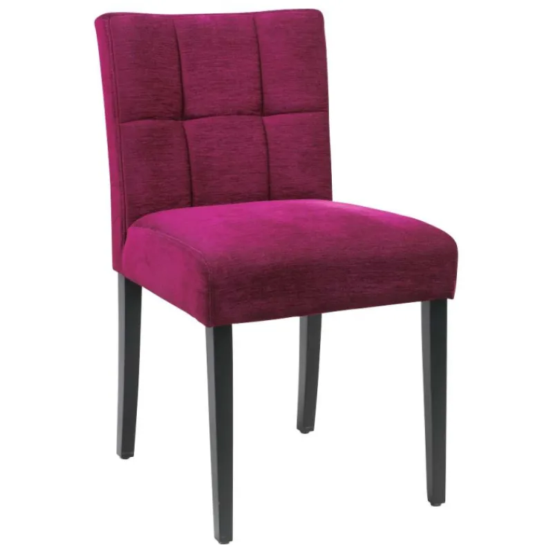 Mobitec Carré ® Chaise rembourrée en bois et tissu> Chaise De Salle à Manger|Chaise Salon