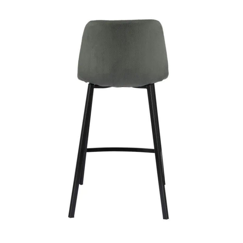 CarviTabouret matelassé hauteur snack en tissu> Tabouret Snack (assise +/- 65 Cm)|Tabouret De Bar (assise +/- 80 Cm)